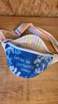 Sac banane 🌈 "Queer" 🌈 half cyanotype 💙