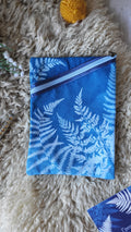 Pochette à livre cyanotypée 💙