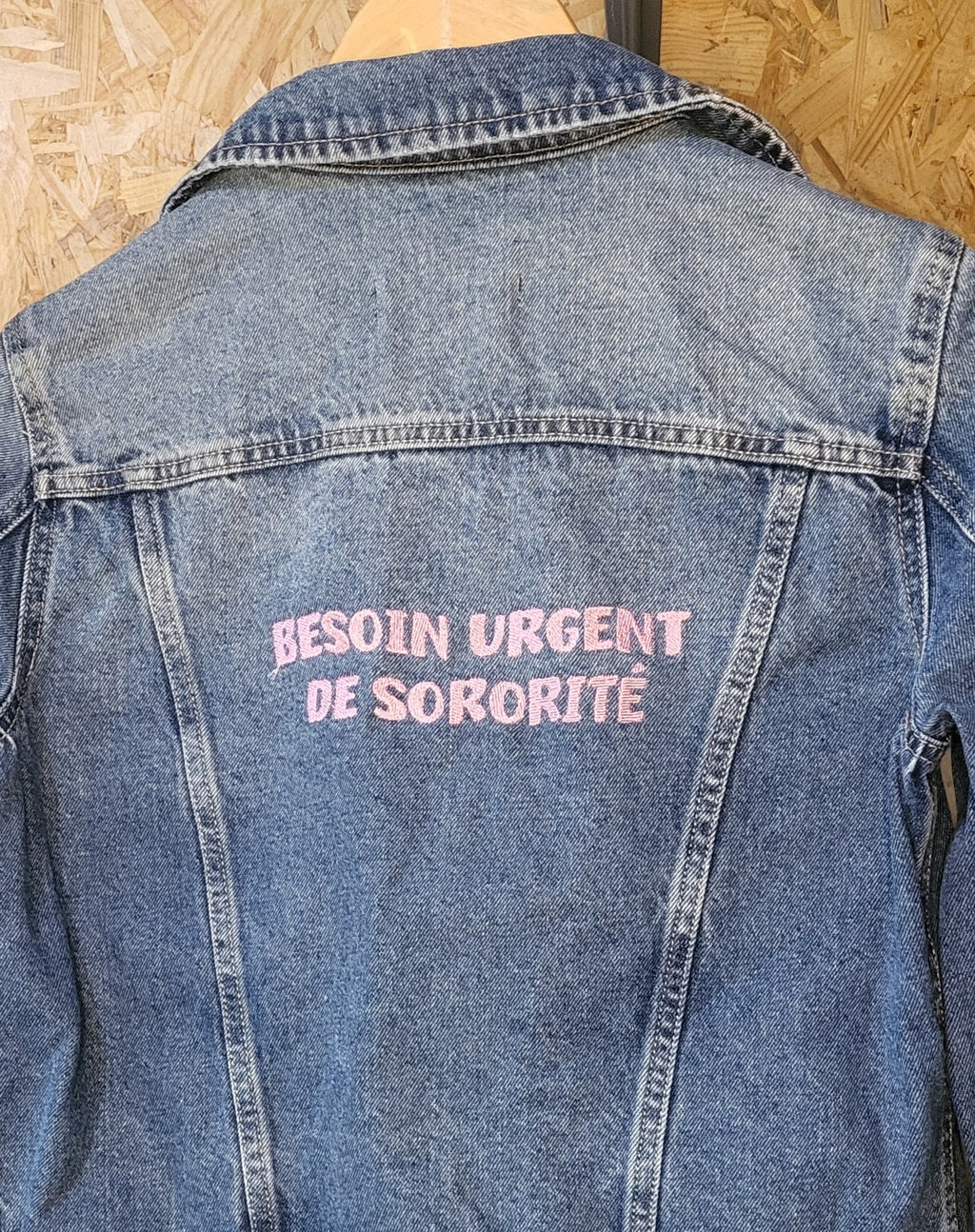 Veste en jean Sororité 🤗
