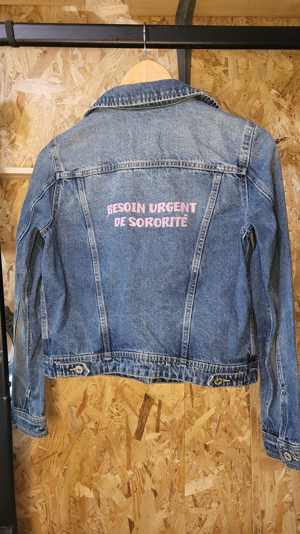 Veste en jean Sororité 🤗