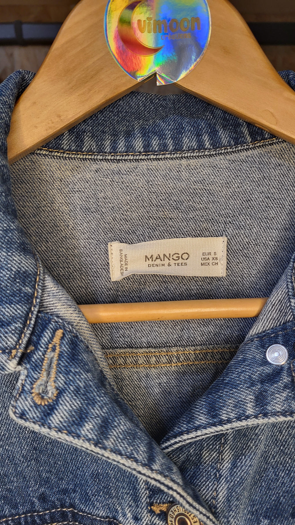 Veste en jean Sororité 🤗