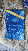 Pochette à livre 🌱"Botanique le système"🌱 cyanotypée 💙