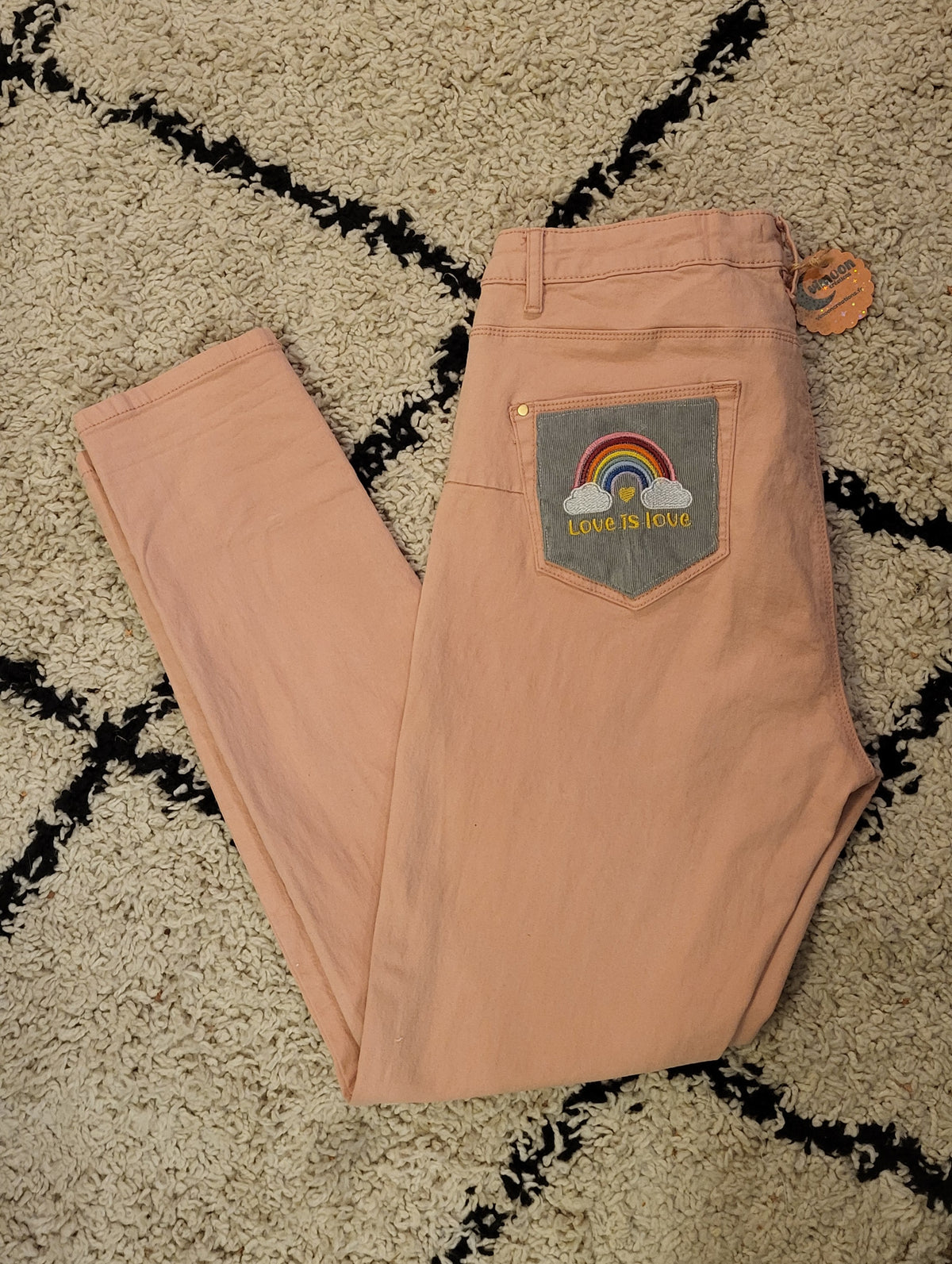 Pantalon "Love is Love" ❤️🧡💛💚💙